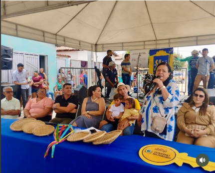 Em parceria com à CEHAP, Governo do Estado e Prefeitura entregam 50 Unidades Habitacionais em São José do Sabugi/PB.